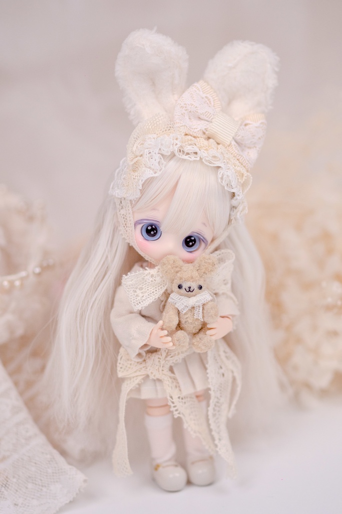 コットンパフィ【4.5~5インチウィッグ】