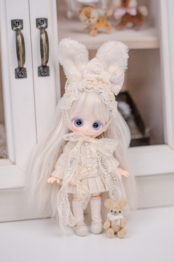 コットンパフィ【4.5~5インチウィッグ】