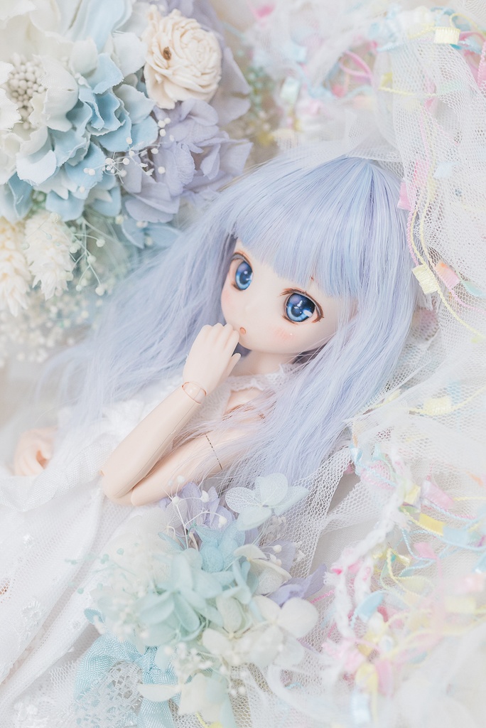 コットンパフィ【4.5~5インチウィッグ】