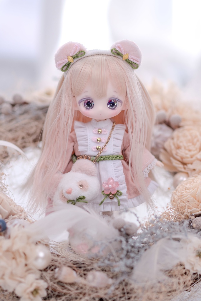 コットンパフィ【4.5~5インチウィッグ】