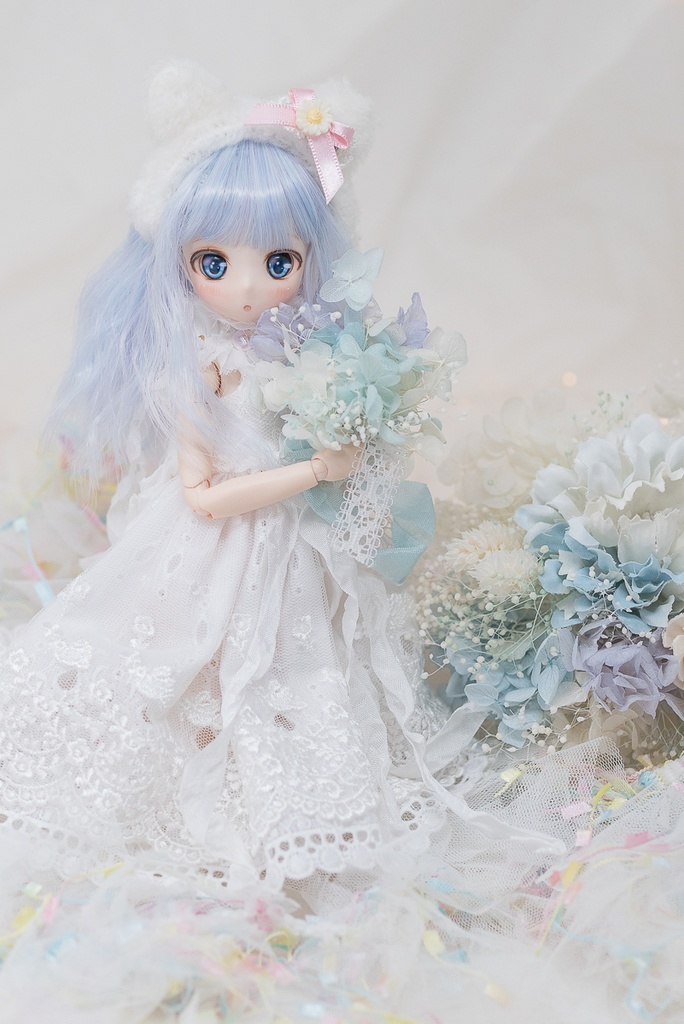 コットンパフィ【4.5~5インチウィッグ】