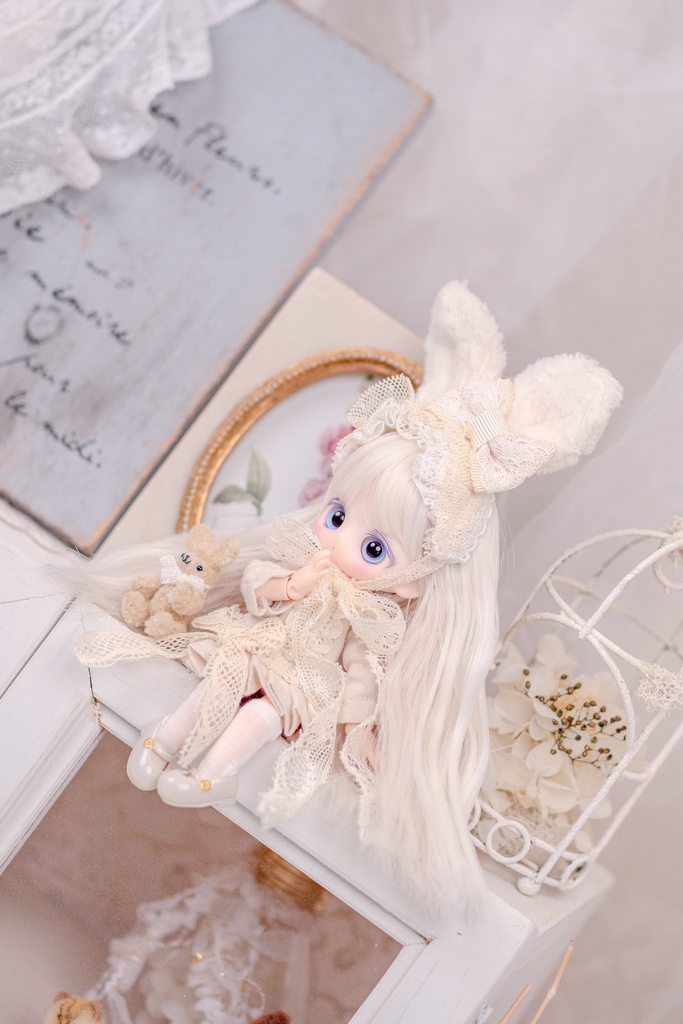 コットンパフィ【4.5~5インチウィッグ】