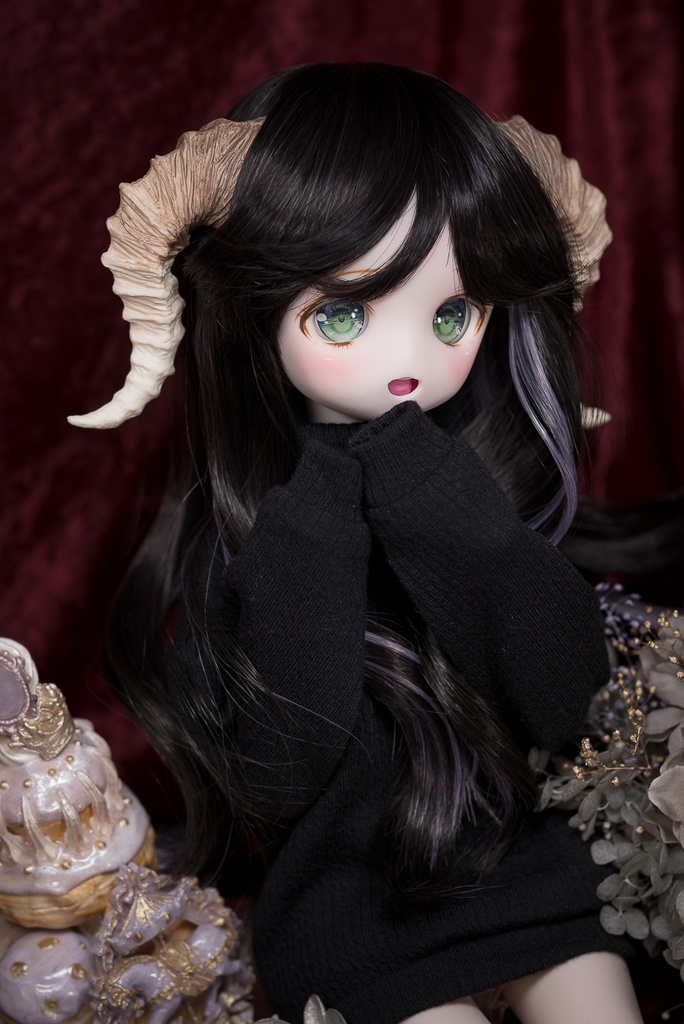 ドーリーココットグルーミー【9インチウィッグ】