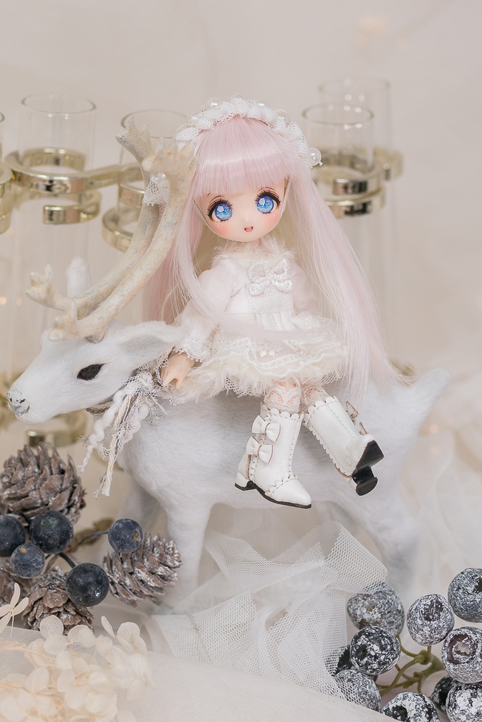 スウィートリボンスカラップブーツ