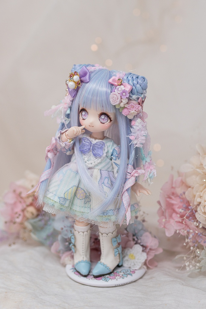 スウィートリボンスカラップブーツ