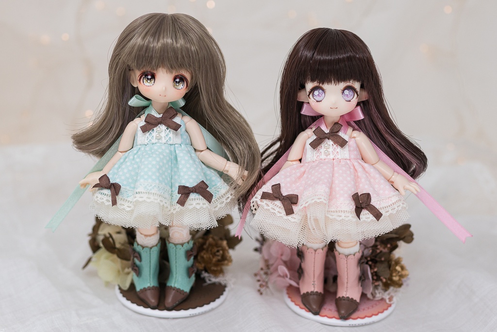 スウィートリボンスカラップブーツ