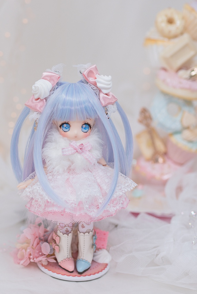 スウィートリボンスカラップブーツ