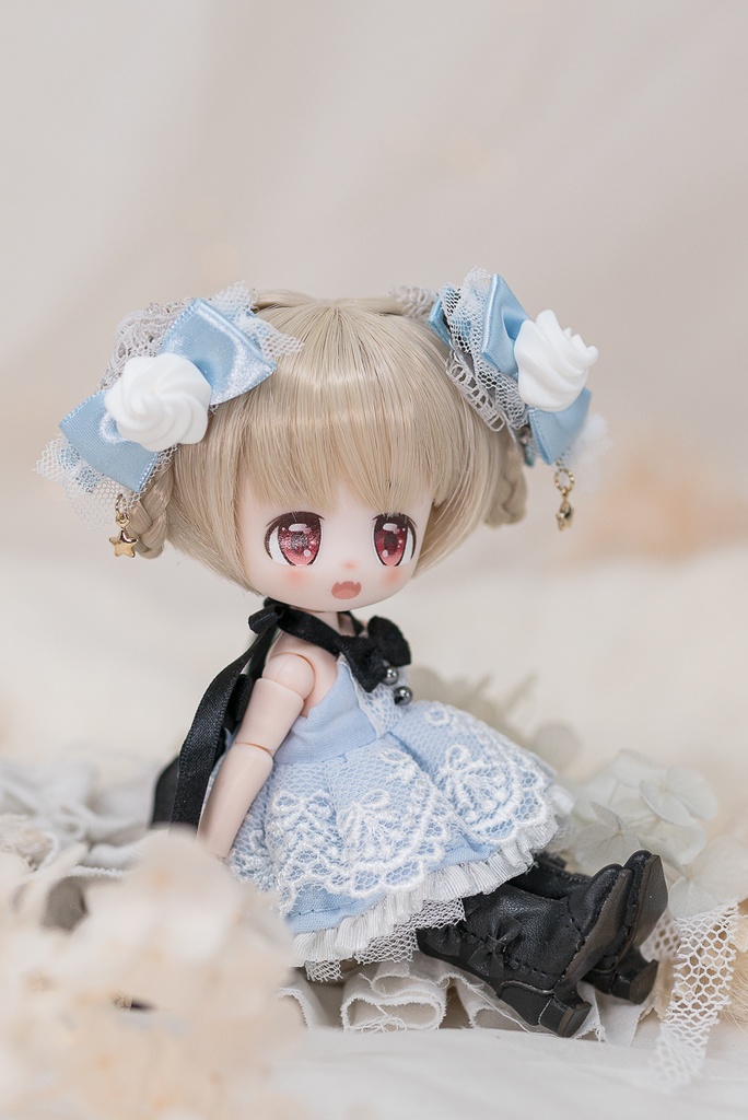 スウィートリボンスカラップブーツ