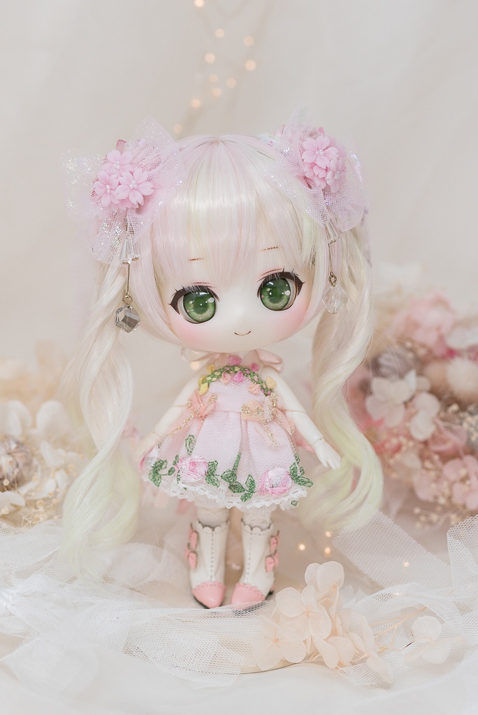 スウィートリボンスカラップブーツ