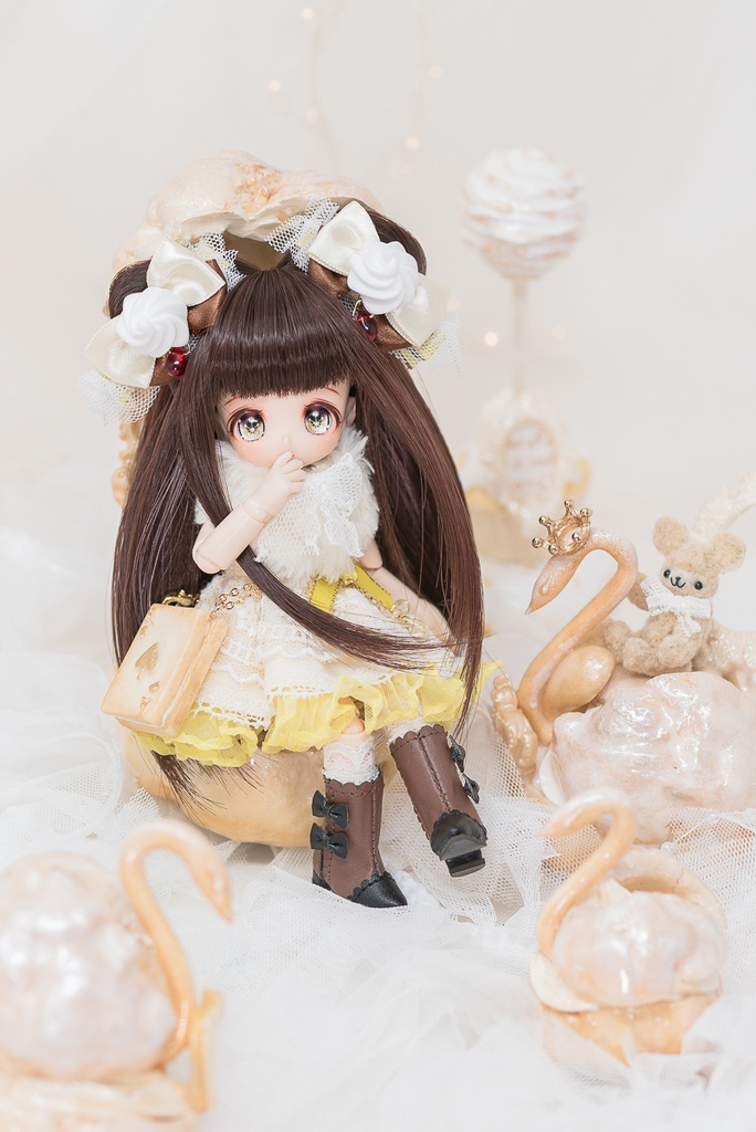 スウィートリボンスカラップブーツ