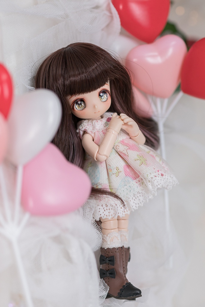 スウィートリボンスカラップブーツ