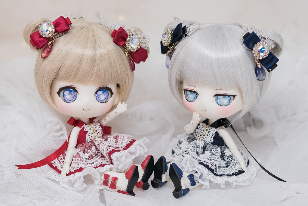 スウィートリボンスカラップブーツ