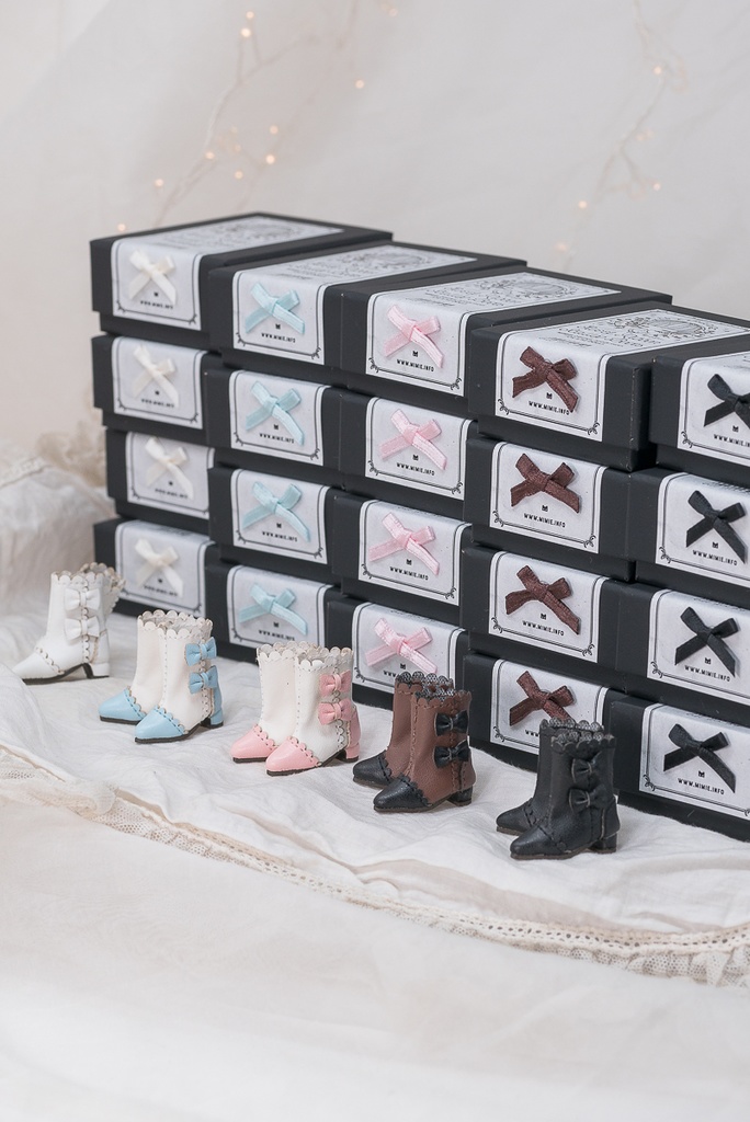 スウィートリボンスカラップブーツ