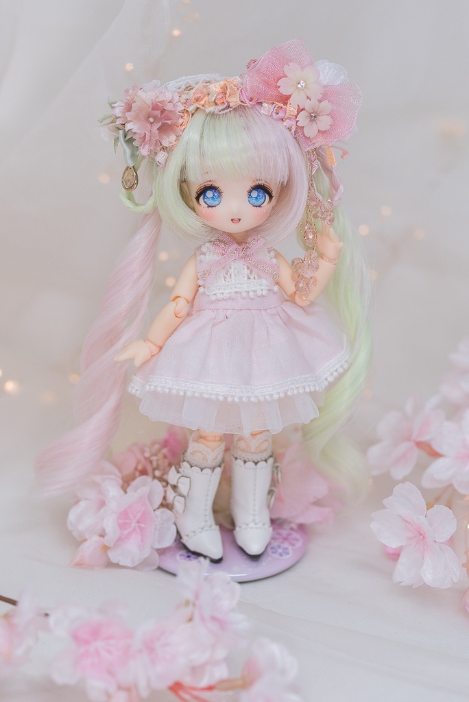 スウィートリボンスカラップブーツ