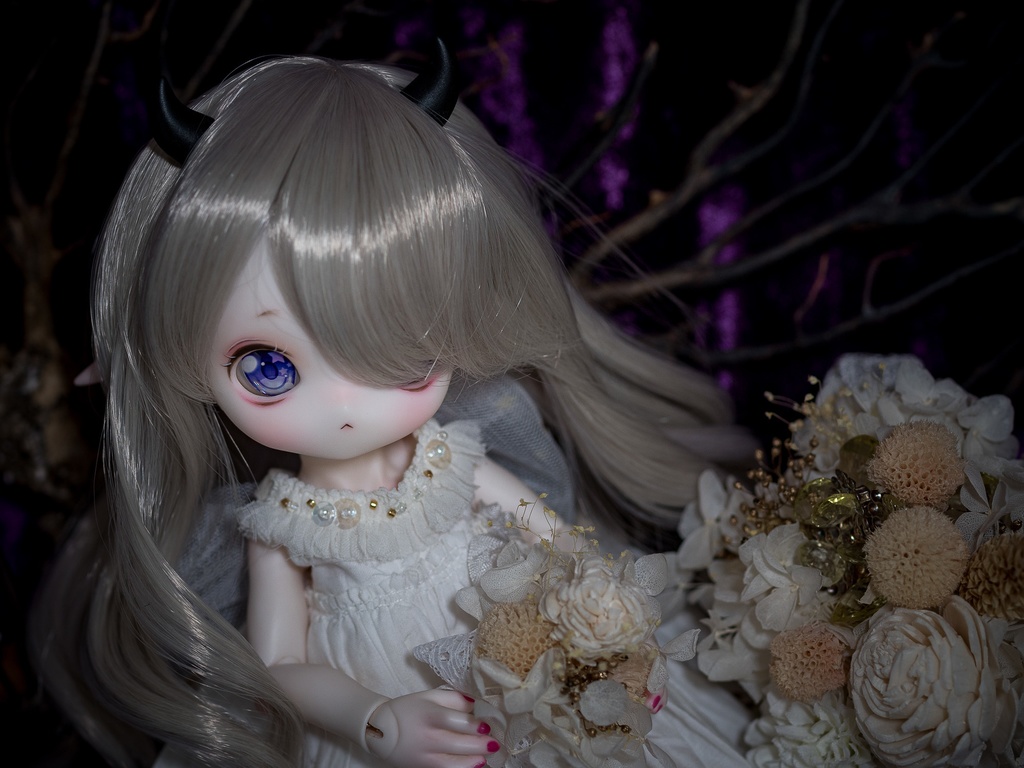 ドーリーココットグルーミー【8インチウィッグ】