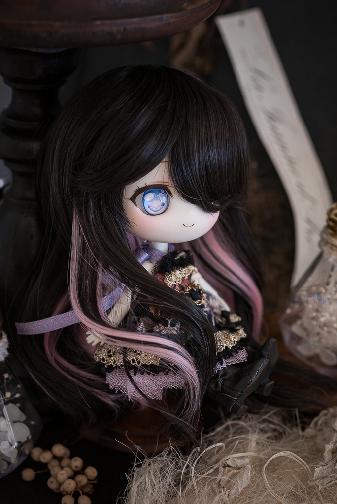 ドーリーココットグルーミー【8インチウィッグ】