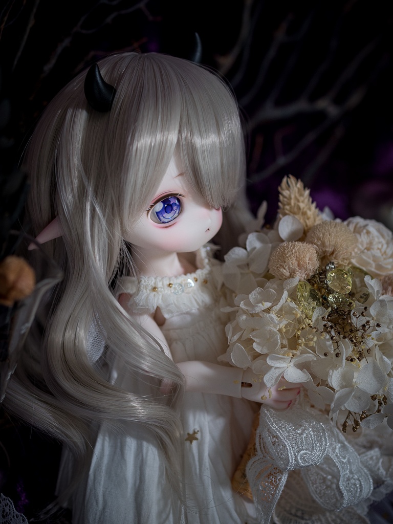 ドーリーココットグルーミー【8インチウィッグ】