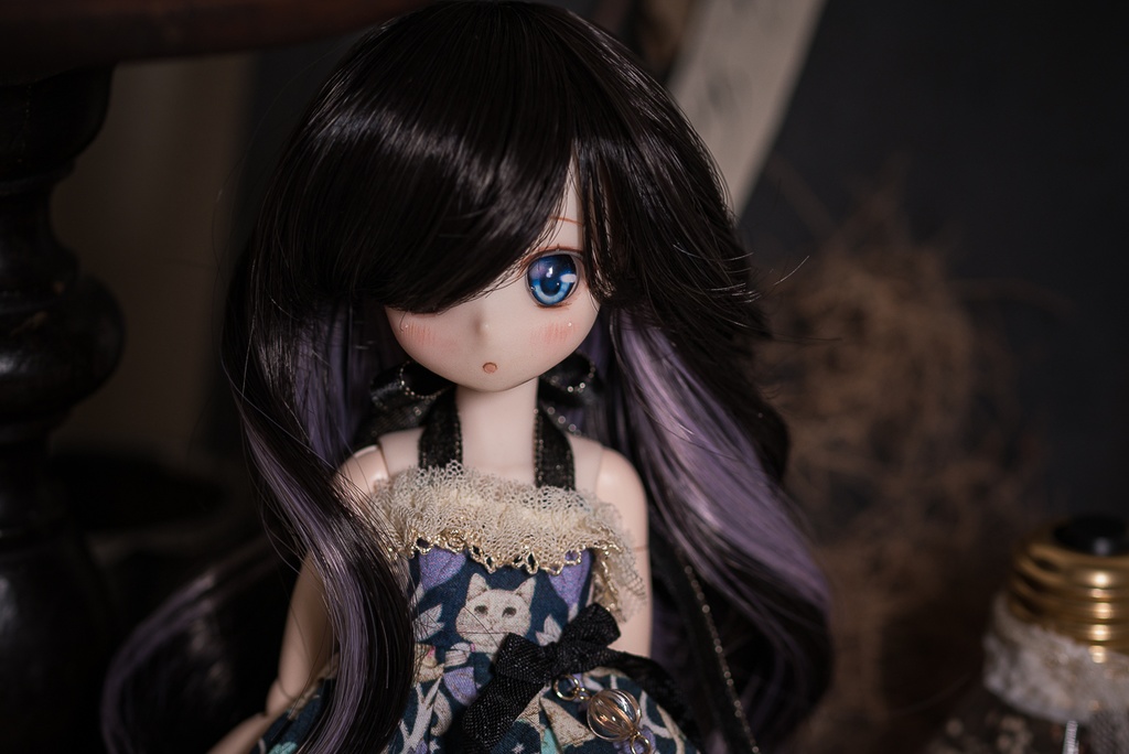 ドーリーココットグルーミー【4.5~5インチウィッグ】