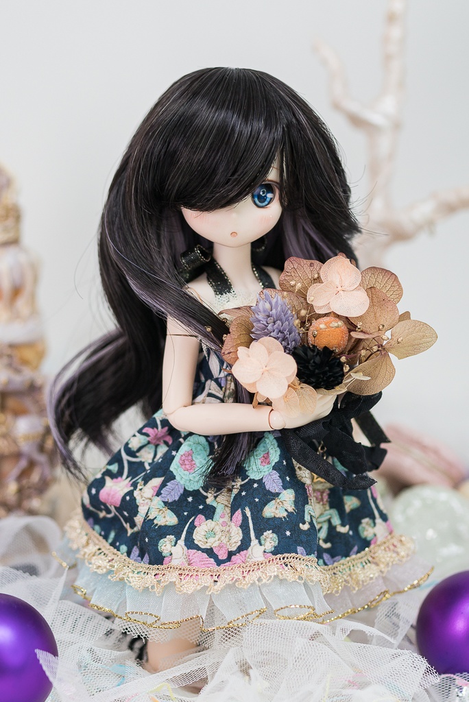 ドーリーココットグルーミー【4.5~5インチウィッグ】