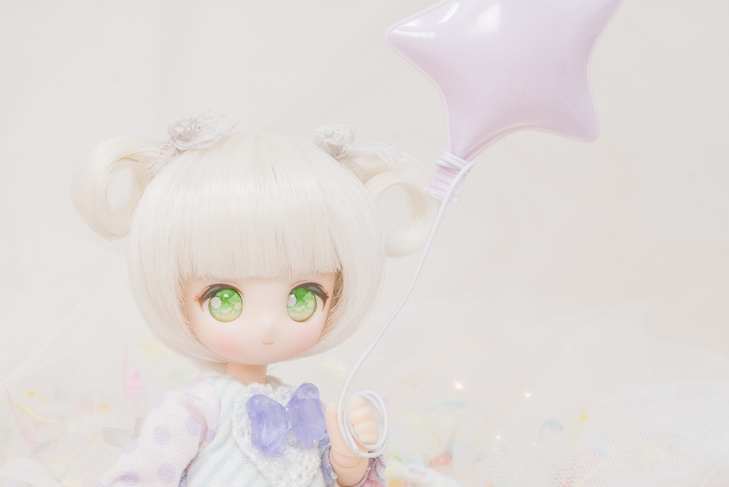 ポンポンリトルロッタ【3.5~4インチウィッグ】