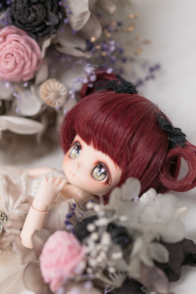 ポンポンリトルロッタ【3.5~4インチウィッグ】