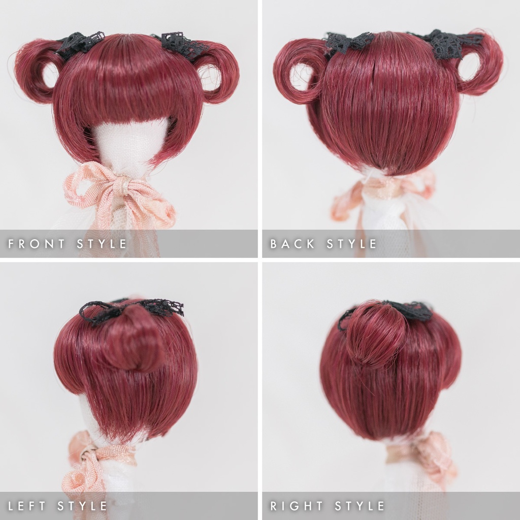 ポンポンリトルロッタ【3.5~4インチウィッグ】