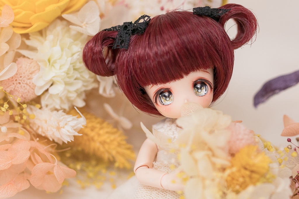 ポンポンリトルロッタ【3.5~4インチウィッグ】