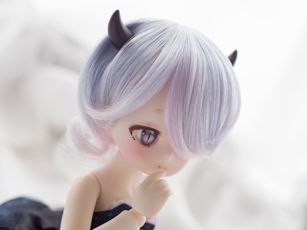 ポワントパルフェグルーミー【7インチウィッグ】