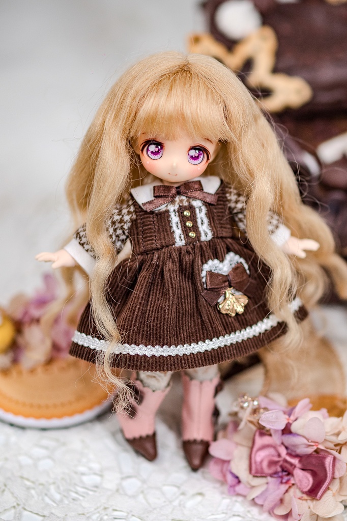 プリュムウェーブ【3.5~4インチウィッグ】