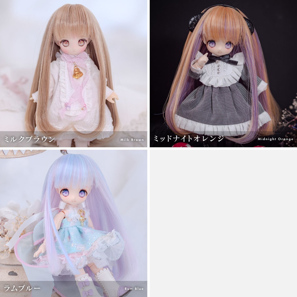 アンジェリックミウ【3.5〜4インチウィッグ】