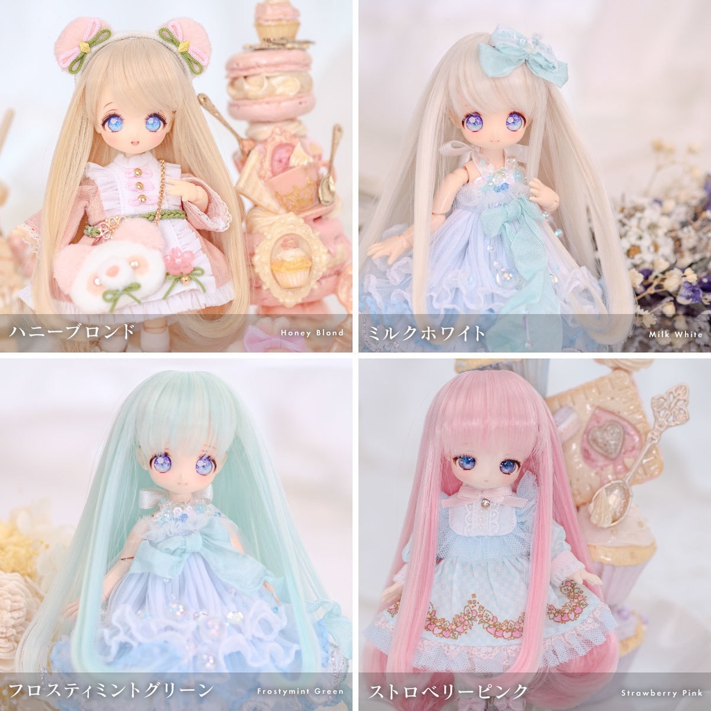 アンジェリックミウ【3.5〜4インチウィッグ】