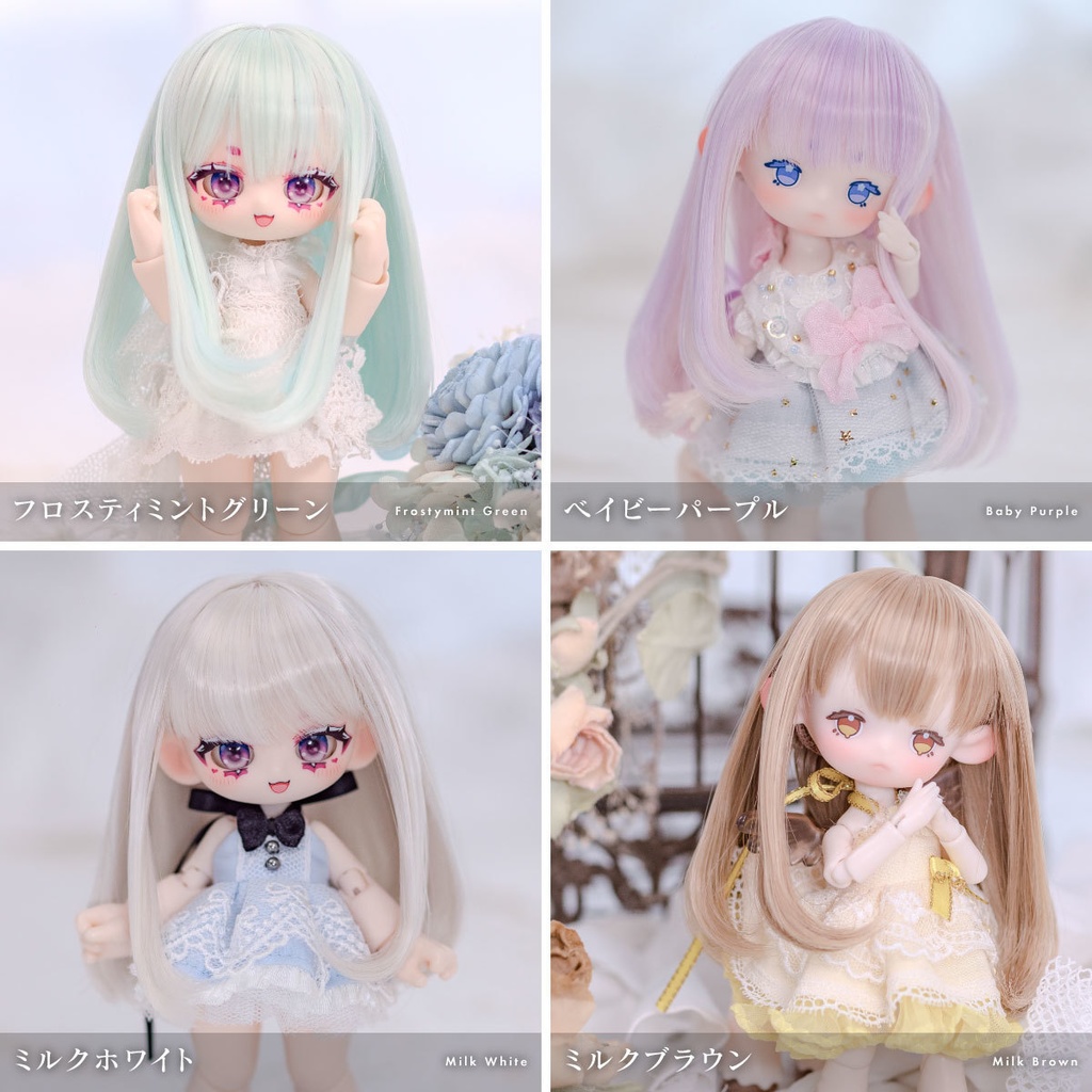 アンジェリックミウ ミディ【4.5〜5インチウィッグ】