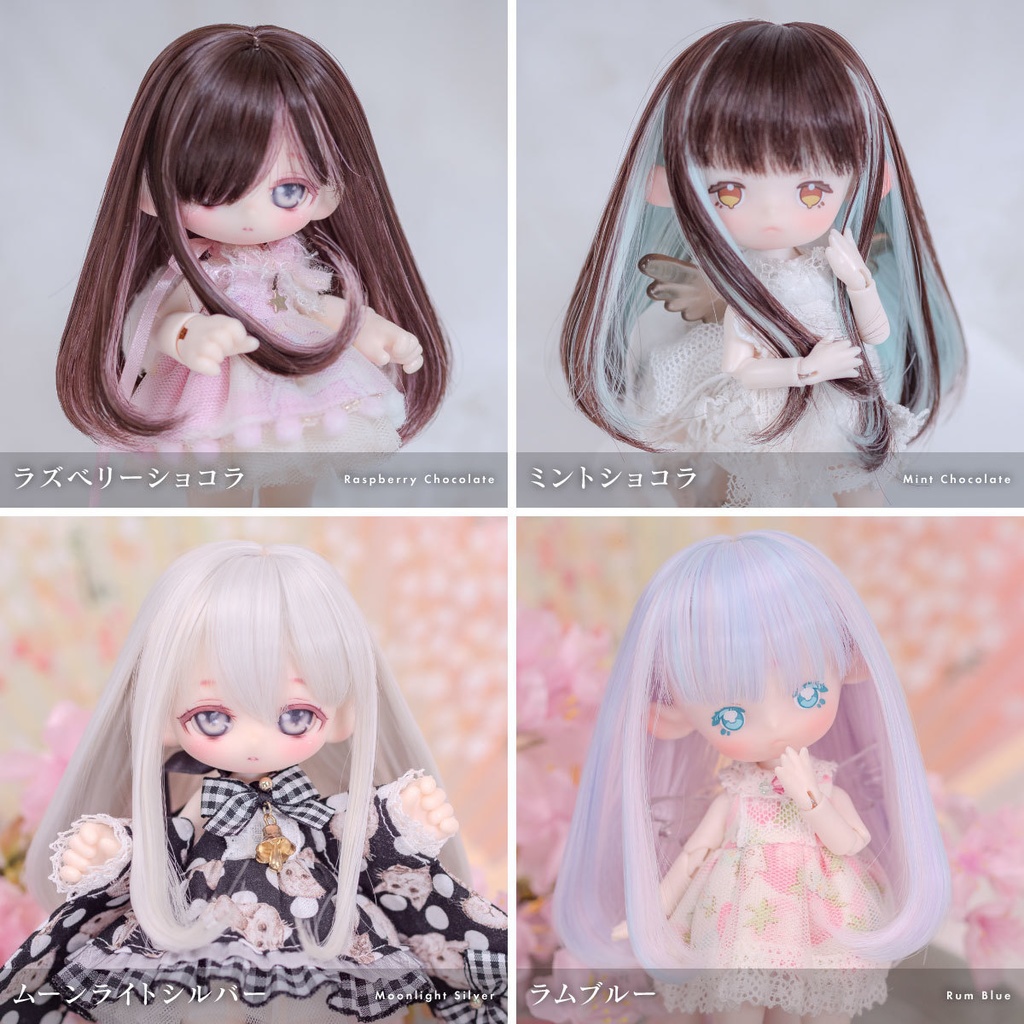 アンジェリックミウ ミディ【4.5〜5インチウィッグ】