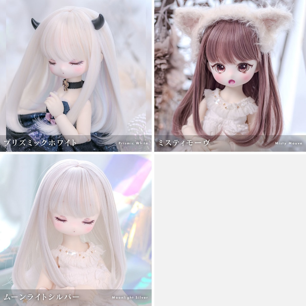 アンジェリックミウ ミディ【7インチウィッグ】