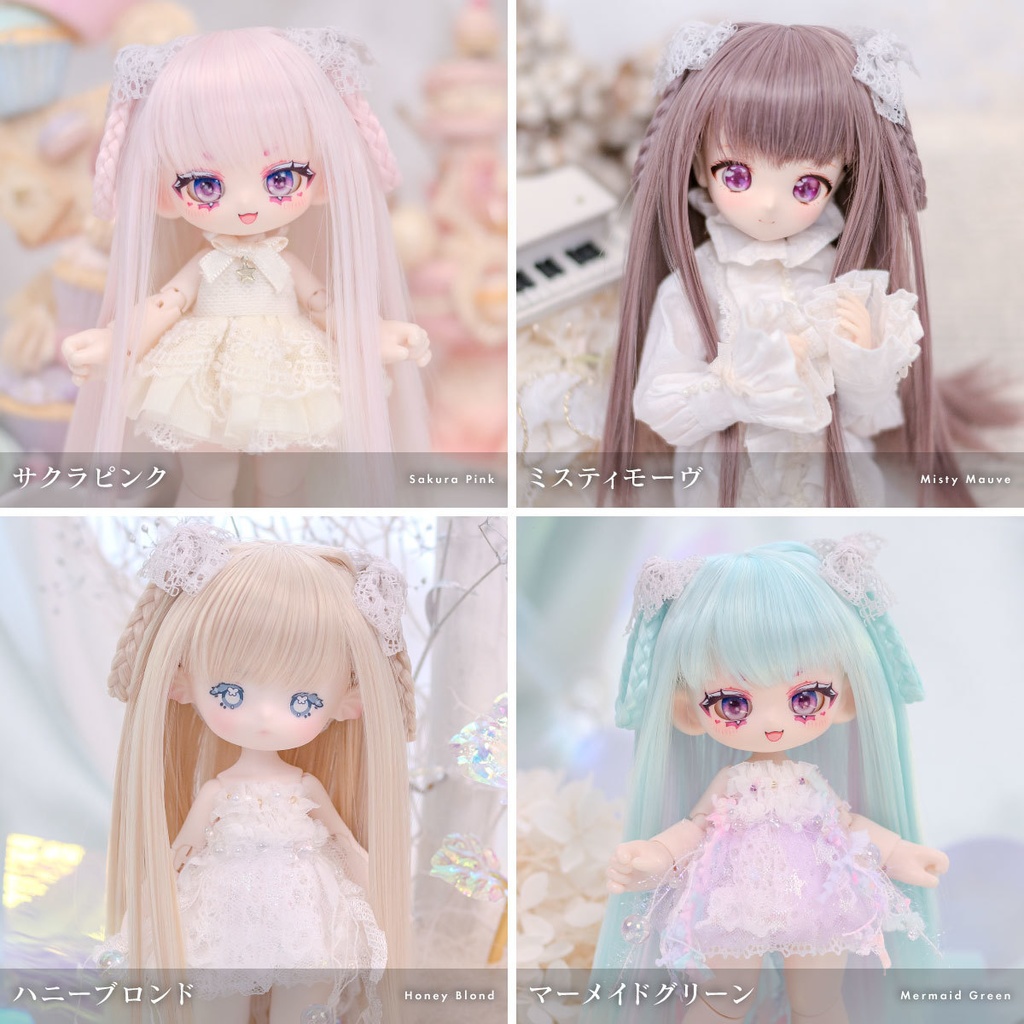 ロンロンストレート【4.5~5インチウィッグ】