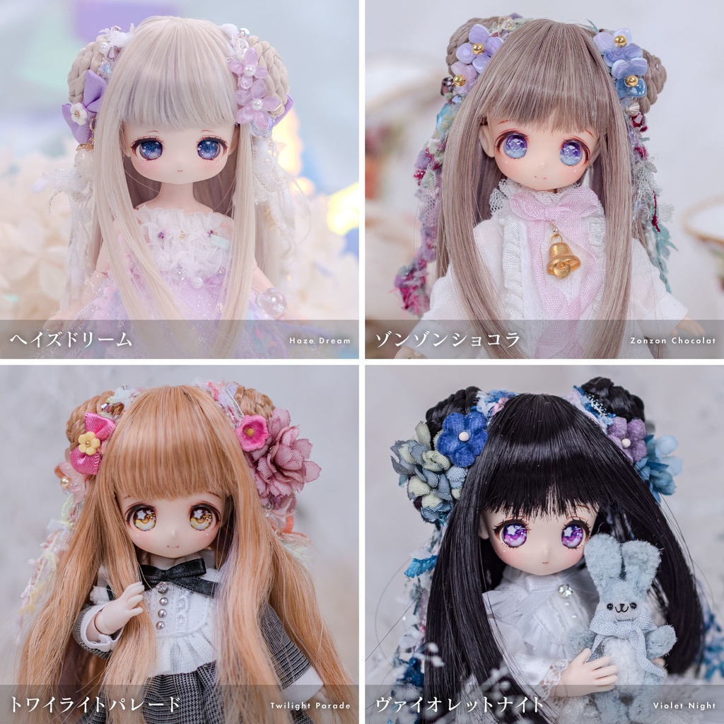 カスタムウィッグ【3.5〜4インチウィッグ】