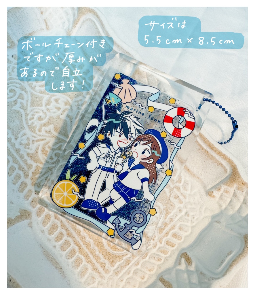 ブラ晶♀ アクリルグッズ3種