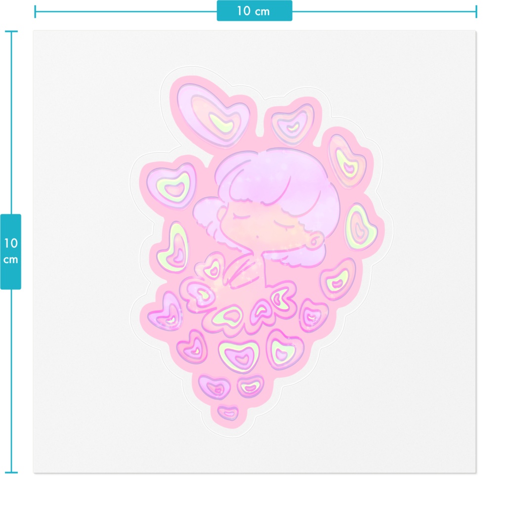 しあわせなゆめ【サイズ100 x 100 (mm)】