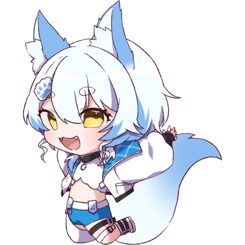 熊狩いお ステッカー