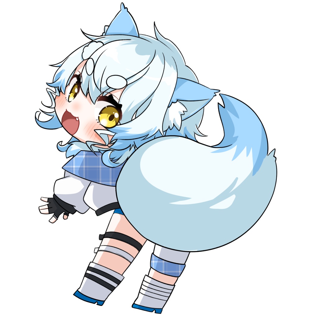 熊狩いお ステッカー