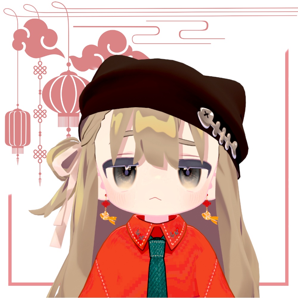 金魚チャイナピアス