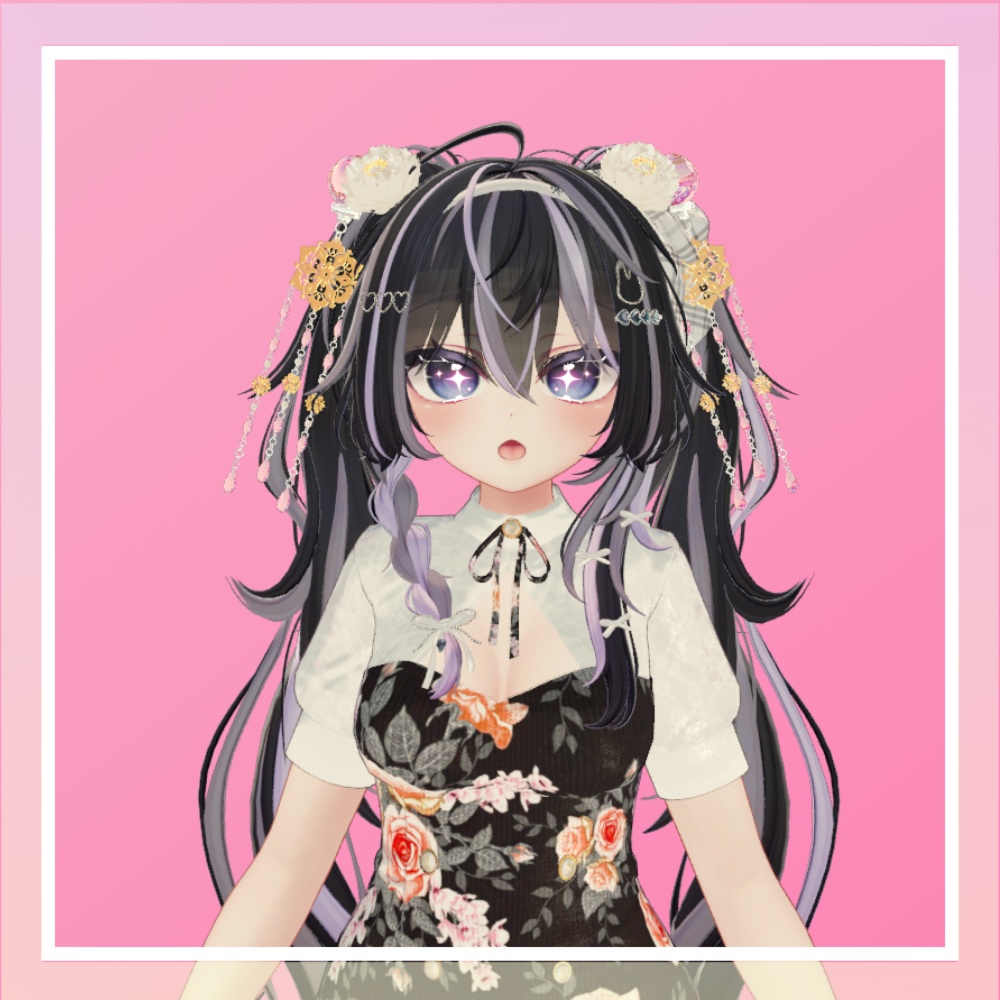 かんざし※ポリゴン多めおよそ10万ポリゴン