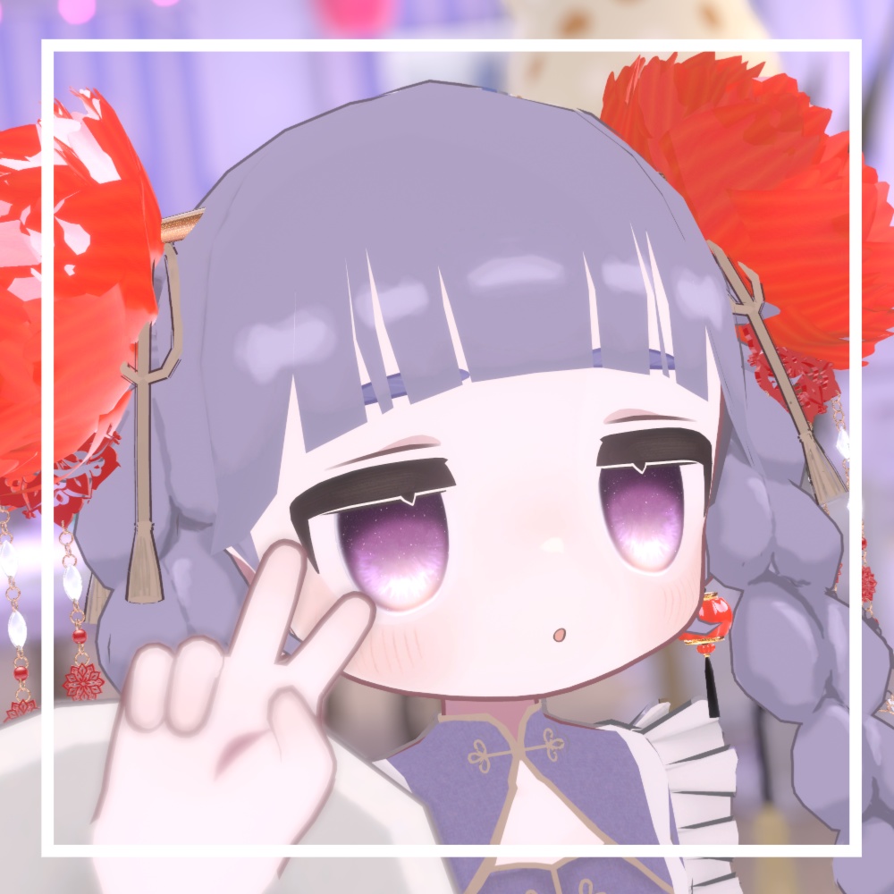 かんざし※ポリゴン多めおよそ10万ポリゴン