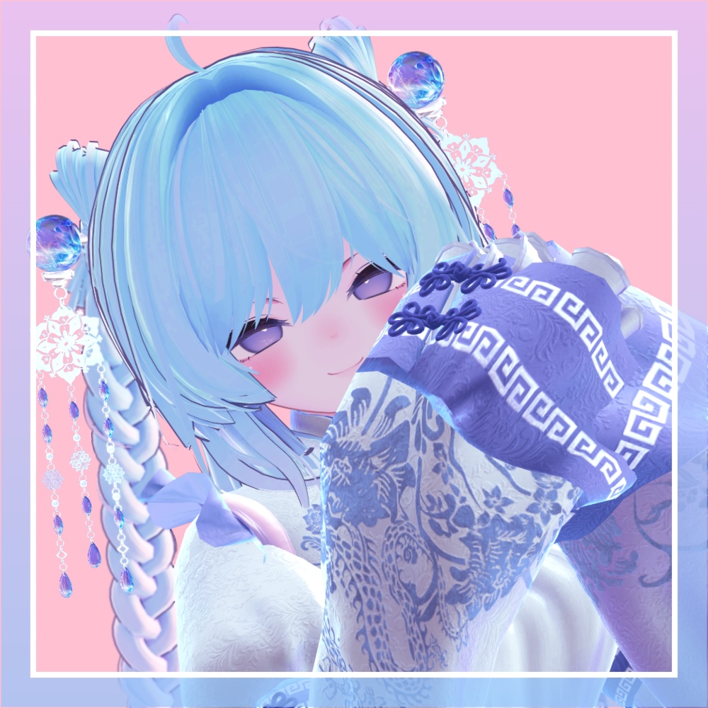 かんざし※ポリゴン多めおよそ10万ポリゴン