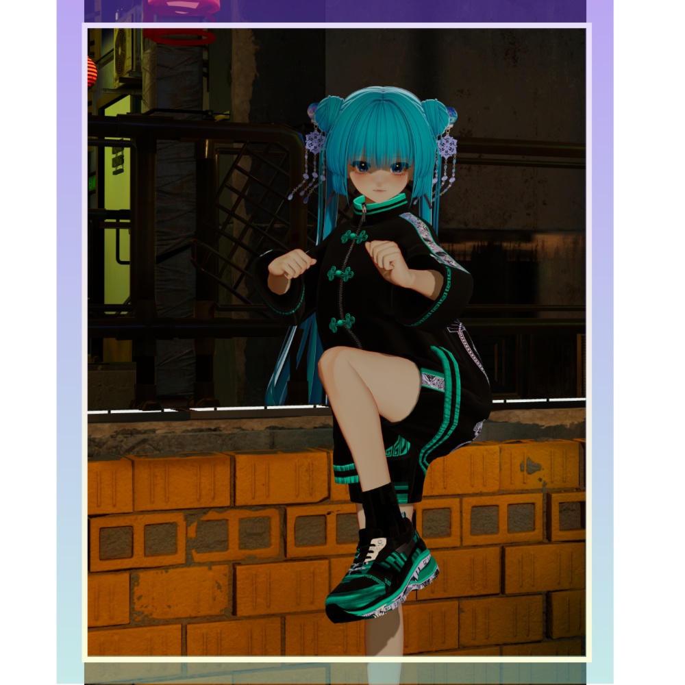 かんざし※ポリゴン多めおよそ10万ポリゴン