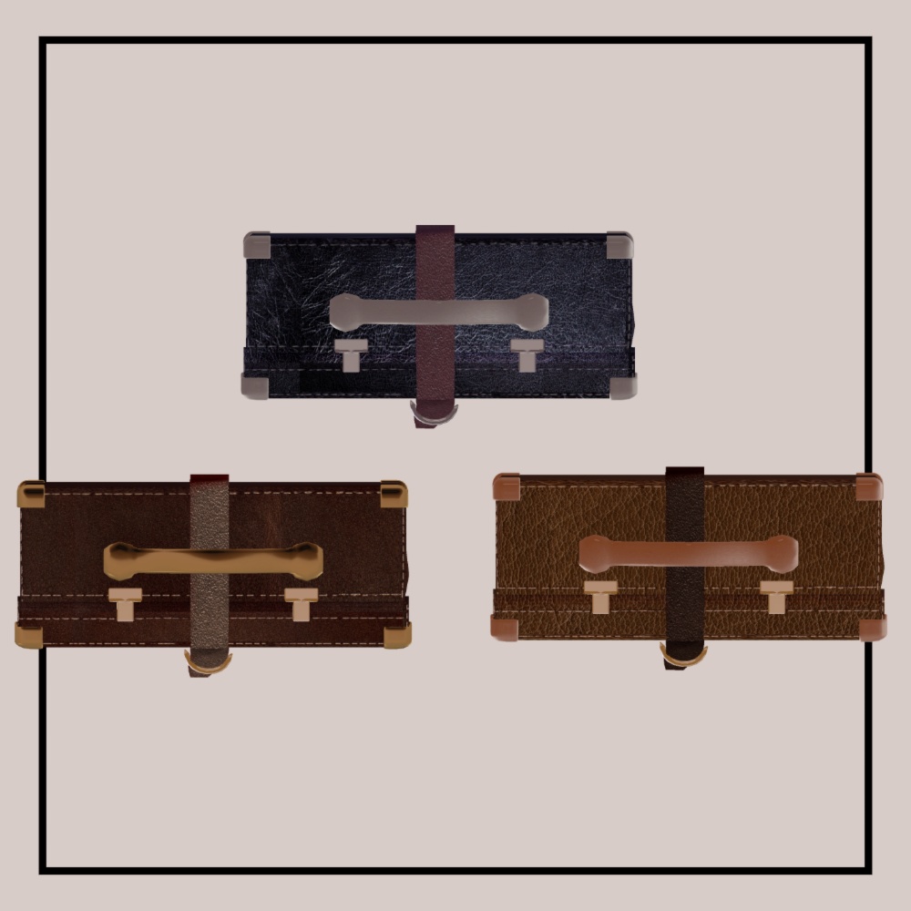 革トランクケース