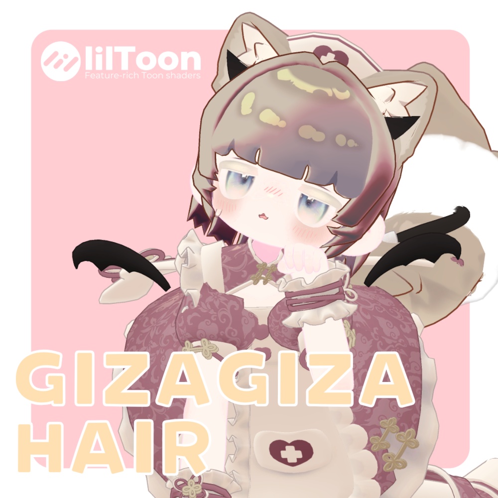 ギザギザショートヘア