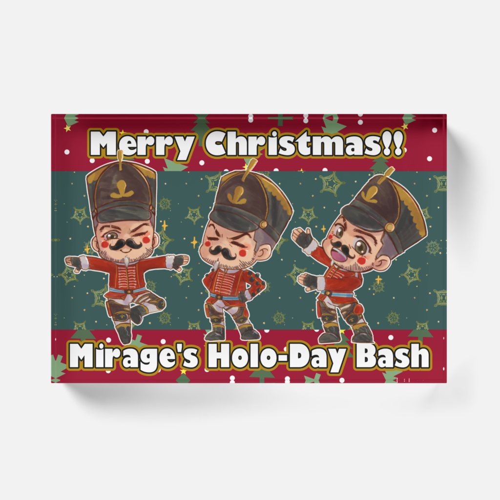 APEXミラージュXmasアクリルブロック
