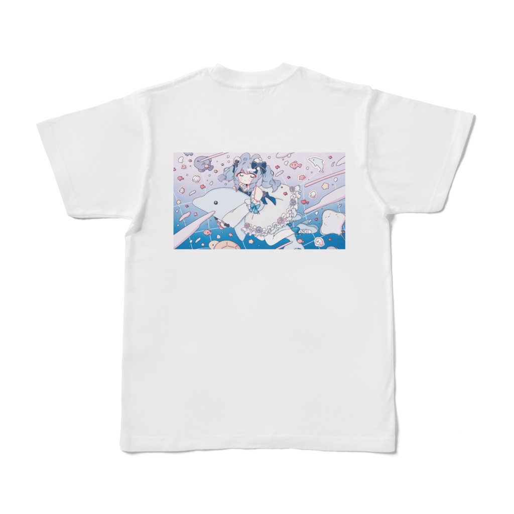 ゆるふわイルカさんTシャツ