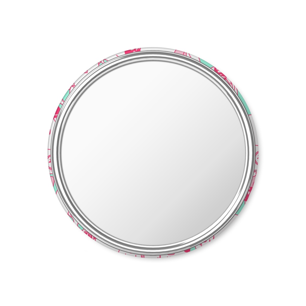 栗栖まろん缶ミラー(デフォルメ)